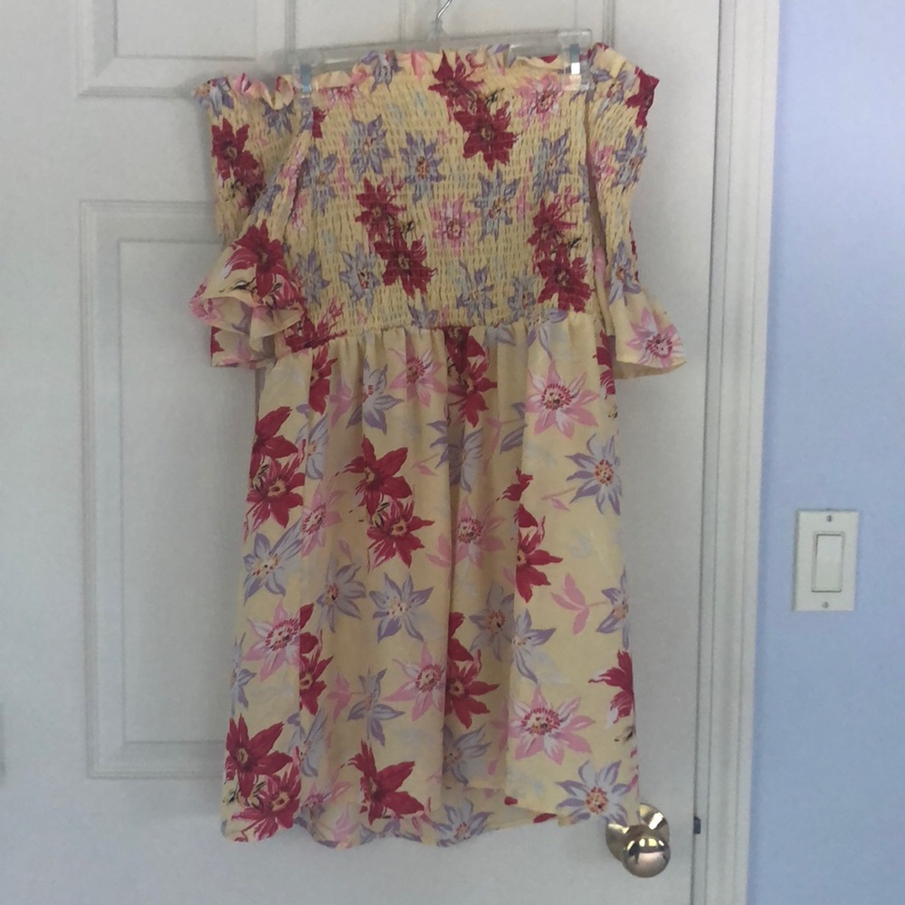 Top shop off the shoulder dress